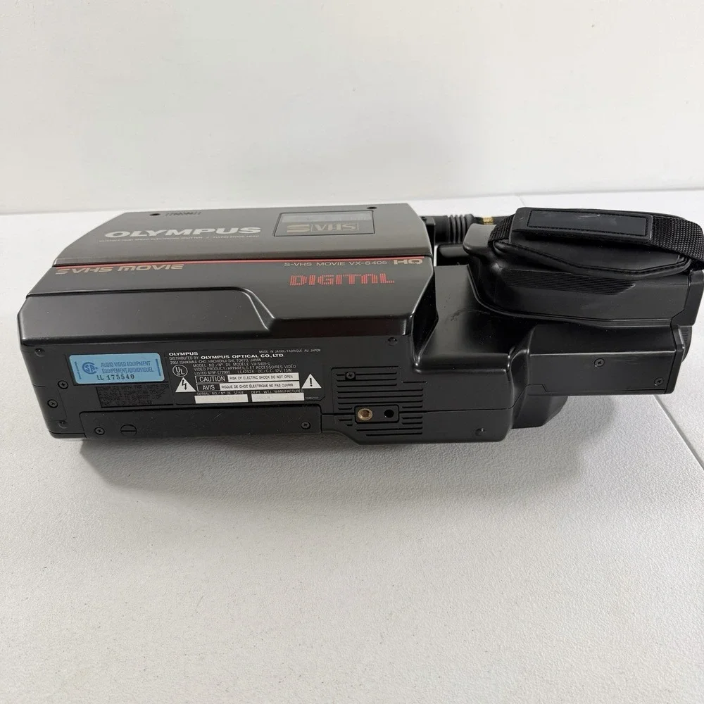 Olympus VX-S405-U Digital S-VHS Movie Camcorder W/ Accessories AS IS FOR PARTS